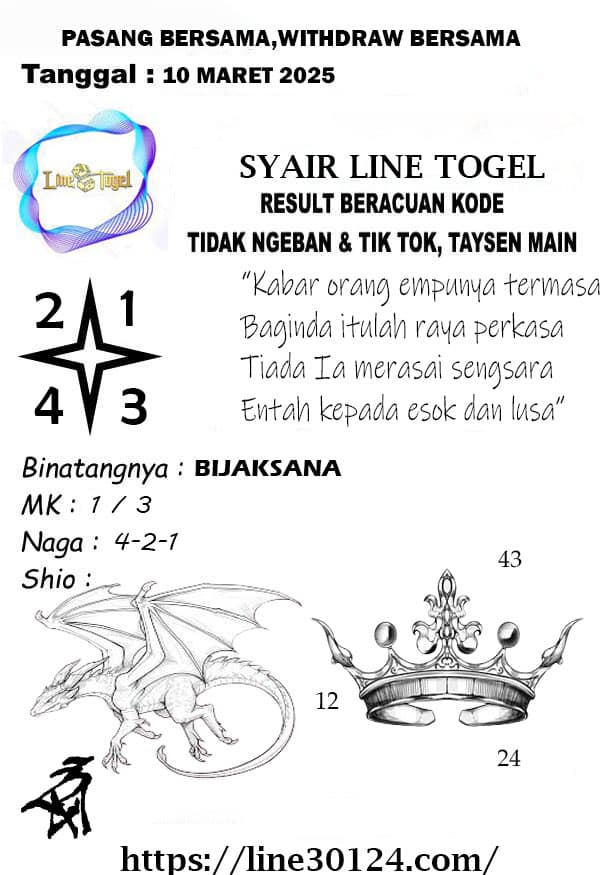 SYAIR TANGGAL 10 MAret 1